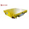 Buy cheap Workshop Floor Rail Transfer Cart Material Handling Steel Platform from wholesalers