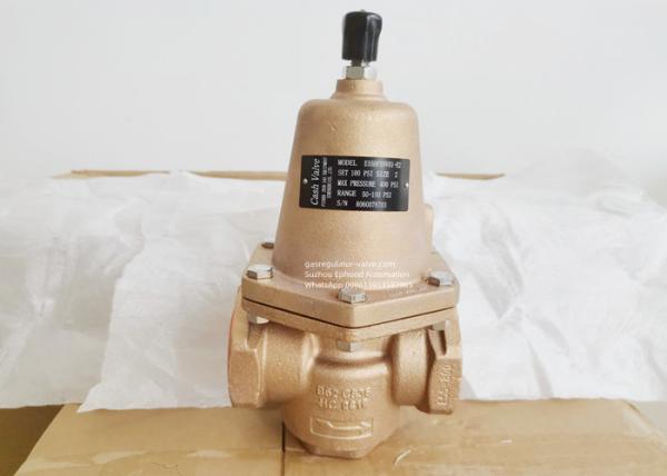 Buy cheap E55 Model Cash Valve Clean Oxygen Gas Pressure Regulating Valve / Bronze Body Material From Emerson Fisher from wholesalers