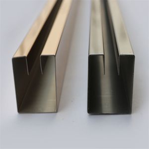 Buy cheap Mirror Finish Gold Stainless Steel Trim Edge Trim Molding 201 304 316 for wall door ceiling decoration from wholesalers