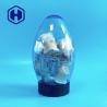 Buy cheap Bulk 1250ml Egg Shape 42oz Pet Jar Packaging Custom FSSC from wholesalers