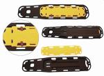 Yellow Orange PE Spine Board For Swimming Pools And Seacoast Rescue