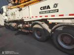 14150*2500*3950 Orange 2010 Zoomlion Cifa 58m Concrete Pump Truck Pump Beton