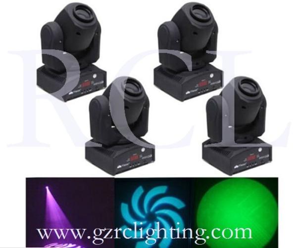 10W White CREE Moving Head Spot LED DJ Lighting LED American DJ Moving Head 10W