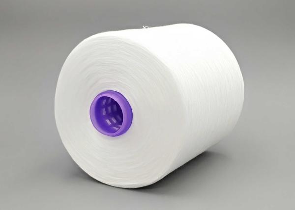Buy cheap 20S/2 Heat Set Polyester Yarn For Producing Raw White Sewing Thread from wholesalers