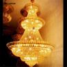 Buy cheap Large round crystal chandelier Gold Color For Hotel Project Lighting (WH-CY-16) from wholesalers