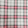 Buy cheap Plaid Printed Micro Fleece Fabric Classic Polar For Scarves Gloves Dress from wholesalers