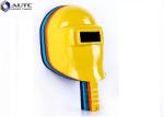 Face Protection Electrician Hard Hat Arc Welding Customized Large Window Size