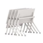 Buy cheap Wood Steel Foldable Training Table Wood Folding Durability With Wheels from wholesalers