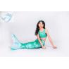 Buy cheap Ultra Shiny Childrens Mermaid Tails , Baby Mermaid Tail Green White Color from wholesalers