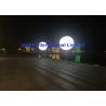 Buy cheap Dual Color White 800W Led Light Up Balloons Warm White Cold White 2 In 1 from wholesalers