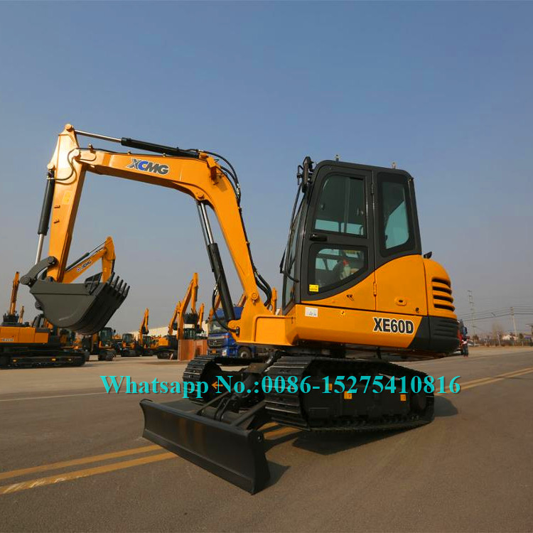 Heavy Construction Vehicles Small Wheeled Excavator Bucket Capacity 0.23CBM