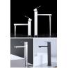 Buy cheap 1.2GPM Single Cold Water Basin Tap Matte Black Chrome Vessel Sink Faucet from wholesalers