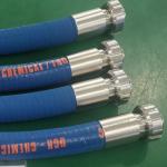Acid Resistant Industrial Rubber UHMWPE Discharge Chemical Hose