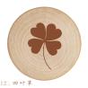 Buy cheap Simple Log Wooden Magnetic Refrigerator Stickers Khaki Lettering Logo from wholesalers