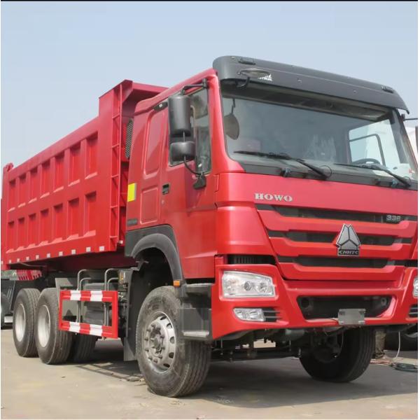 China Used 6X4 371 Hydraulic Cylinder Dump Truck And 40 Ton 150 - 250hp 31 - 40T Sand Tipper Trucks For Sale