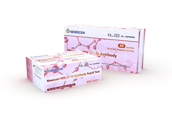Buy cheap ISO Ambient Storage 40 Kits HIV Rapid Test Cassette from wholesalers