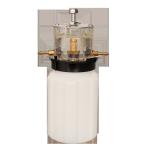 300ml Bottle Volume Plastic Oil Pot For Milking Machine Working With Vacuum Pump