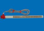 600V 500W Quartz Immersion Heater , Quartz Glass Tube Heater For Plating Tanks