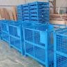 Buy cheap Industrial Warehouse Material Metal Pallet Box Folding Stackable from wholesalers