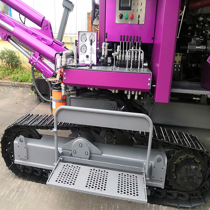 Crawler Drilling Rig Hydraulic Borehole Drilling Equipment Mining DTH Drilling Machine