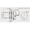 Buy cheap BNC Hermetically Sealed Female Bulkhead RF Connector Nickel Plated BeCu from wholesalers