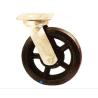 Buy cheap 6 Inch Rubber Caster Wheels 1200 Pound Heavy Duty Rubber Castors from wholesalers