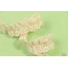Buy cheap Stretchable Crochet Lace Edging For Shawl , Geometric Crochet Lace Ribbon from wholesalers