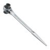 Buy cheap Chrome Plated Forged Steel Wrench Ratcheting Socket Spanner 18x19mm Antiwear from wholesalers