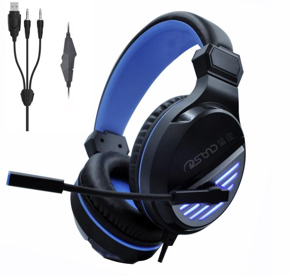 Buy cheap ABS Illumination Gaming Headset Surrounding Stereo Headphone for PC from wholesalers