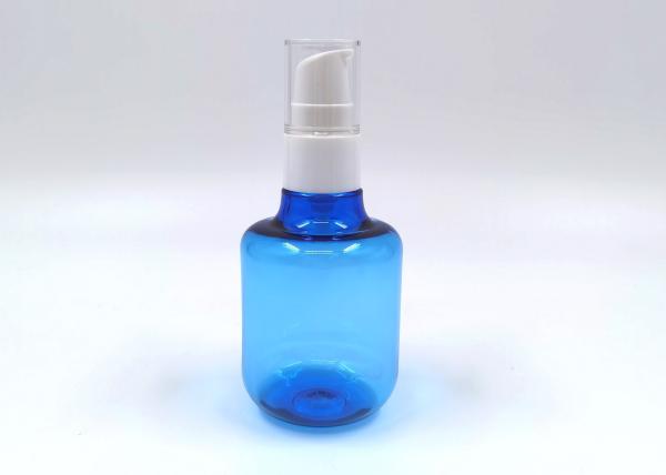 Buy cheap Blue Transparent 180ml 350ml PET Plastic Bottle For Serum Lotion from wholesalers