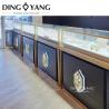 Buy cheap Custom Made Fashion Black Golden Jewelry Counter , Jewelry Counter Furniture With Low Power Consumption Lights Systems from wholesalers