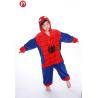 Buy cheap Anime Flannel Pajama Boys Spiderman Onesie , Boys fluffy polyester Onesie Homewear from wholesalers