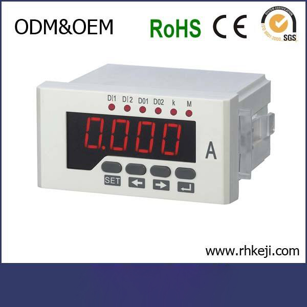 Single Phase 12V Measuring Digital Panel Voltage Meter Voltmeter Programmable Digital Voltmeter