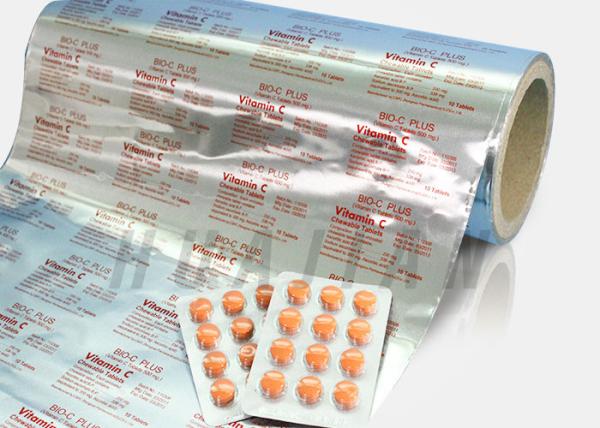 Buy cheap Lacquered Printed Tablets Pills Aluminum Blister Film from wholesalers