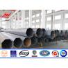 Buy cheap 33kv Philippines Steel Power Pole 90ft With Angle Arms For Power Distribution from wholesalers