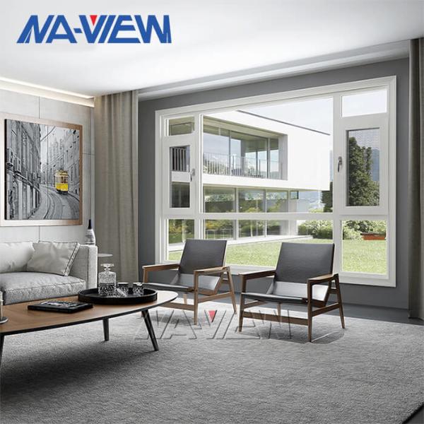 Buy cheap Flush Glass Casement Windows Commercial Aluminium Frame Casement Window from wholesalers