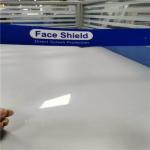 180mic Anti Fog Plastic Transparent PET Film For Face Shield