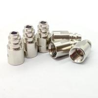 Buy cheap Polished Precision Metal Stamping Parts Silver Metal Stainless Steel Stamping Parts Custom product