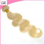 One Donor Healthy End Peruvian Human Hair 6A Natural Virgin Blonde Hair Bundles