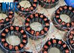 Automatic 2 Stations Electric Motor Winding Equipment For Multi Pole BLDC Motor