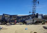 Industrial Belt Type Mobile Concrete Plant Ready Mix Small Portable Cement Plant