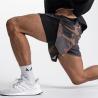 Buy cheap OEM maufactory European and American men's casual double -layer shorts in summer sports fitness running from wholesalers
