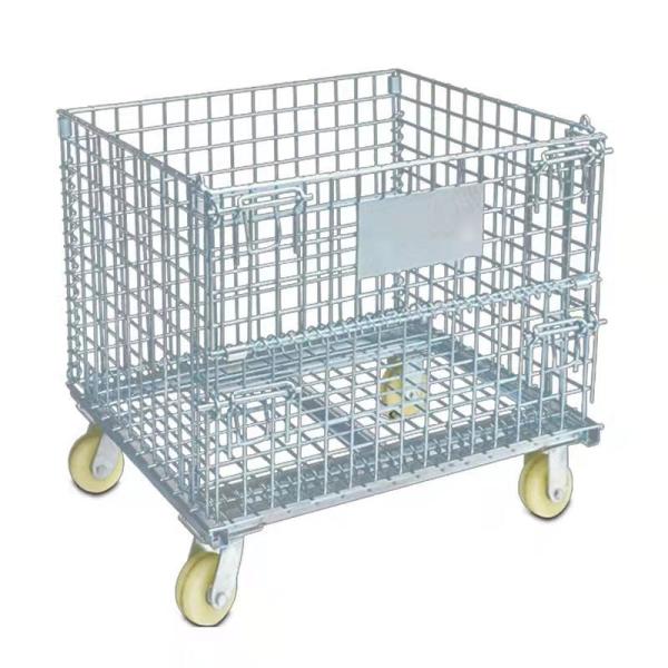 Buy cheap B5.8 Steel Wire Mesh Storage Container 1000*800*840mm from wholesalers