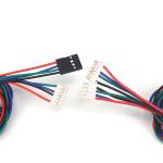 2m ABS 4Pin 3D Printer Accessories 6 Pin Stepper Motor Extension Cable