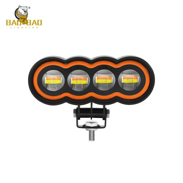Buy cheap 12V 24V Motorbike Spot Lights White Yellow 4 Beam Aluminum Case LED Motorbike Lights from wholesalers