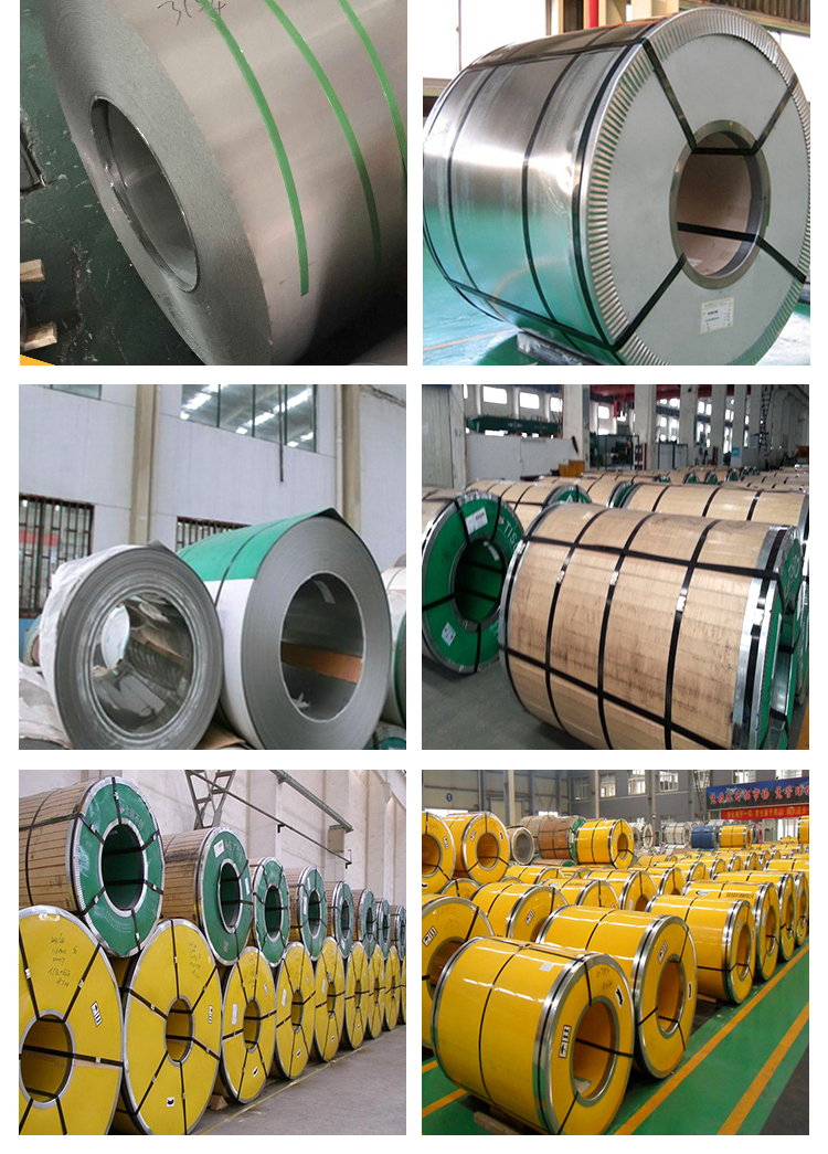 Building Construction AISI 304 Stainless Steel Coil Strip 1m 1.5m1.8m 2m Width