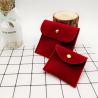 Buy cheap Bulk Velvet Jewelry Bags Ring Pouch With Snap Button 5x5 from wholesalers
