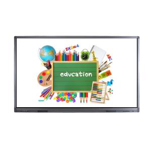 China Infrared 10 Point Large Touch Screen Monitor , Smart Board Touch Screen Lcd Display 86 Inch on sale