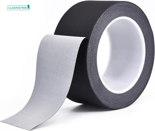 Buy cheap Cloth Gaffer Tape Heat Resistant Cloth Duct Tape For Stage Black Ducktape from wholesalers