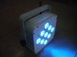 Buy cheap 9pcs X 18Watt Rgbwauv 6 In1 Led Flat Par Light 25 40 Degree Beam Angle from wholesalers